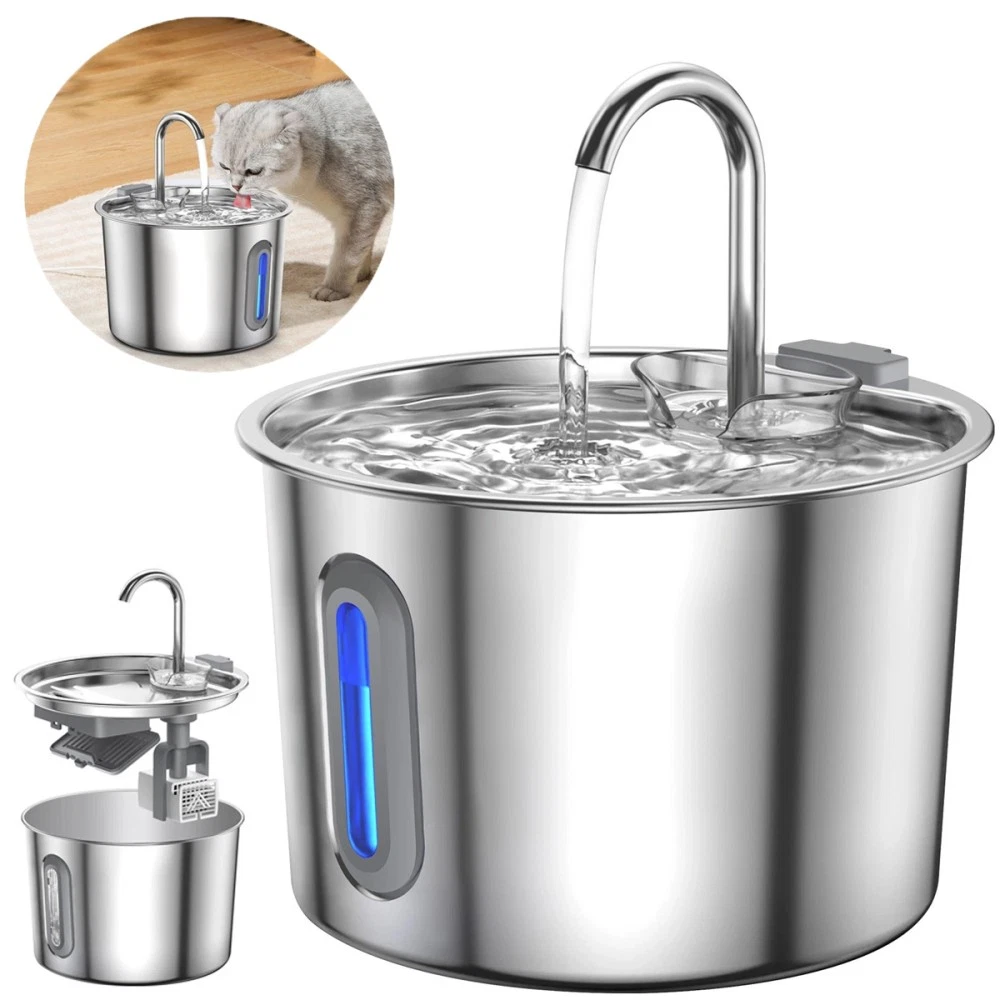 Fontaine à eau Whisko 2.2L - vue détaillée filtre et réservoir