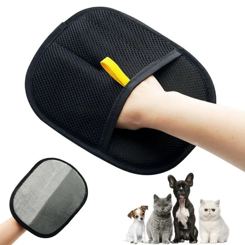 Gant électrostatique réutilisable pour retirer les poils de canapé