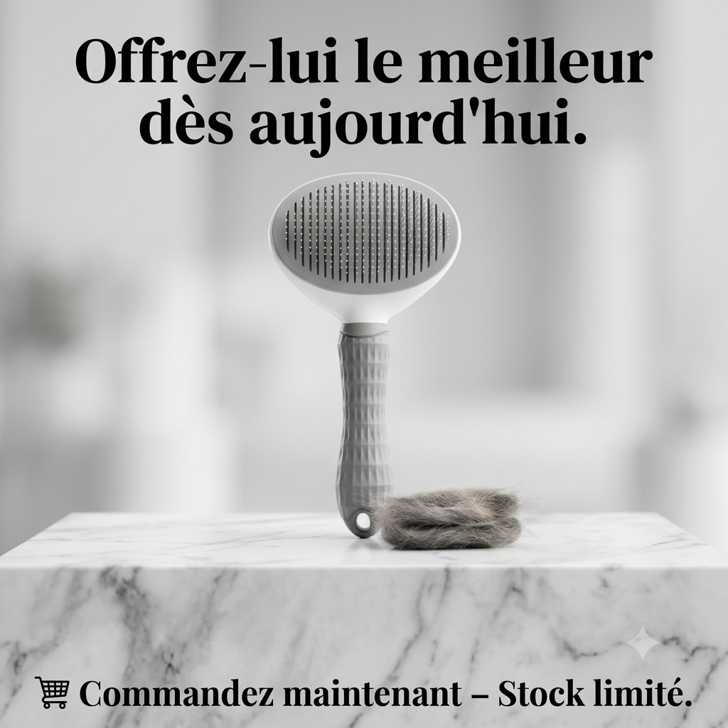 Peigne autonettoyant pour animaux de compagnie, brosse pour chat, épilation pour animaux de compagnie SlUNICEF, brosses de toilettage pour chats, accessoires pour chiens